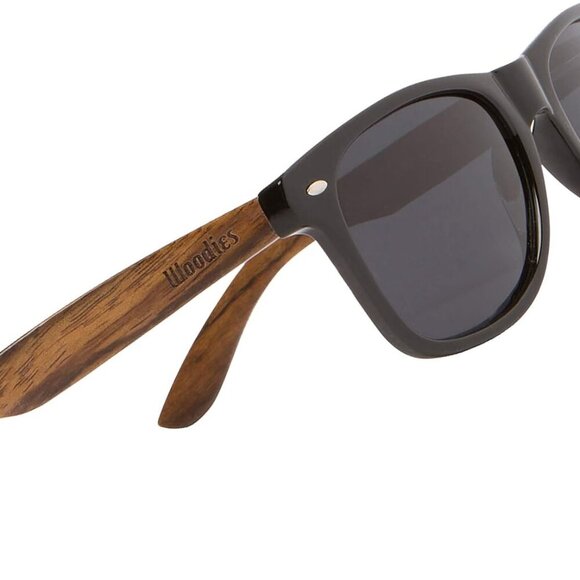 Other - Walnut Wood Sunglasses with Black Polarized Lenses for Men and Women | 100% UVA/